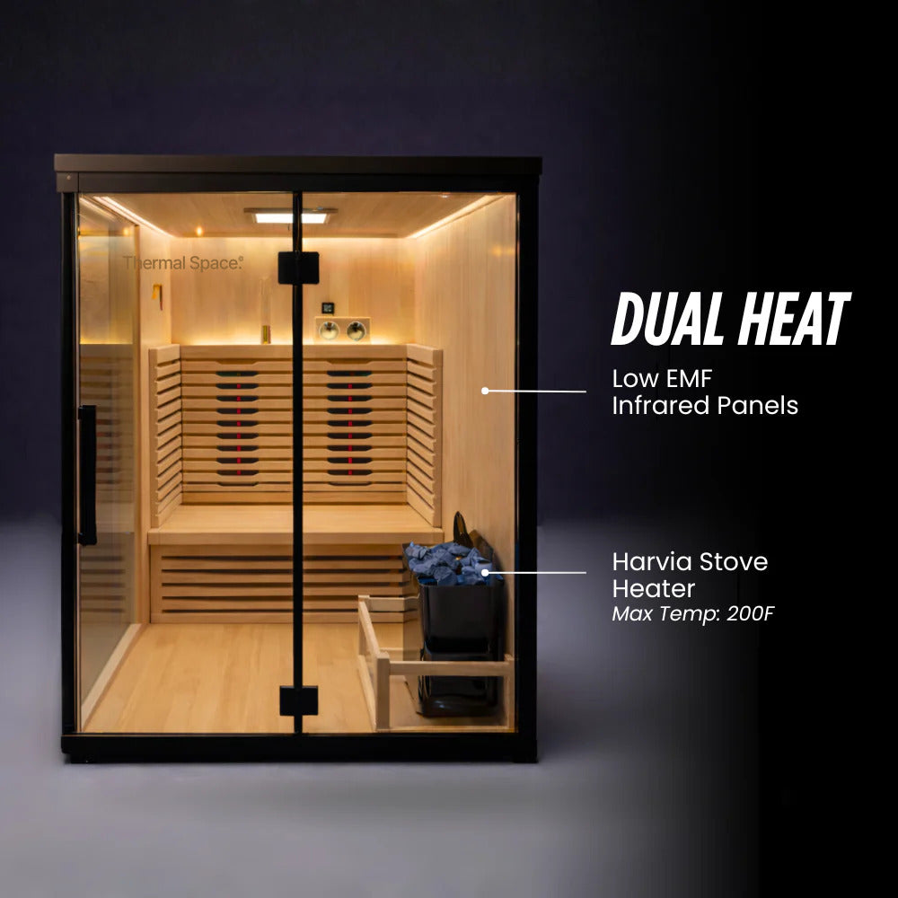 Hybrid Sauna - 2 Person