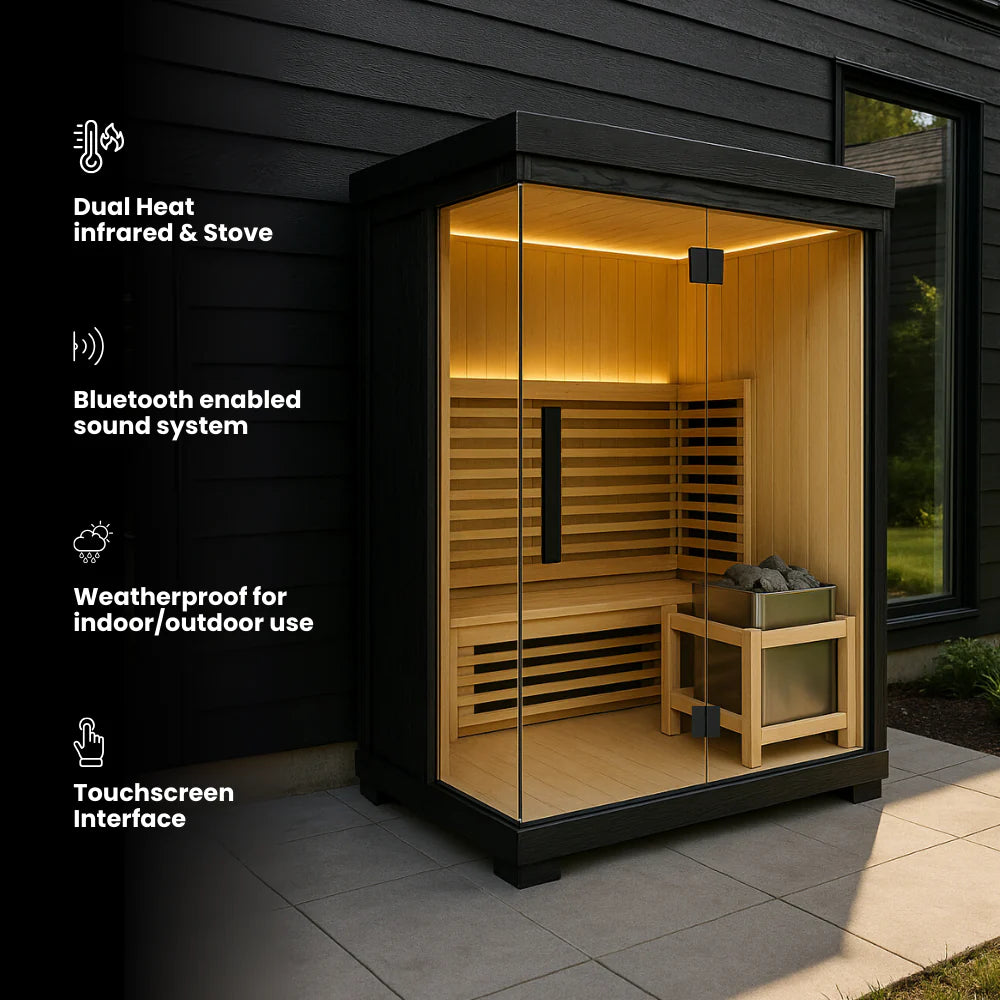 Hybrid Sauna - 2 Person